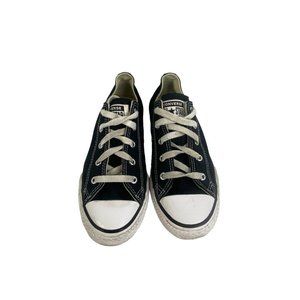 Converse Chuck Taylors Classic Shoes Youth Sz 3 Black White Canvas Low Top